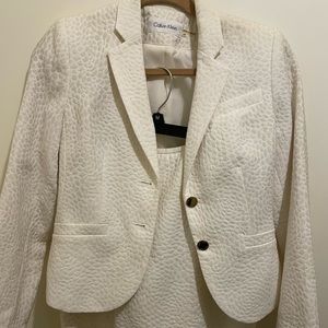 Calvin Klein business/ day suit top4P skirt 6P